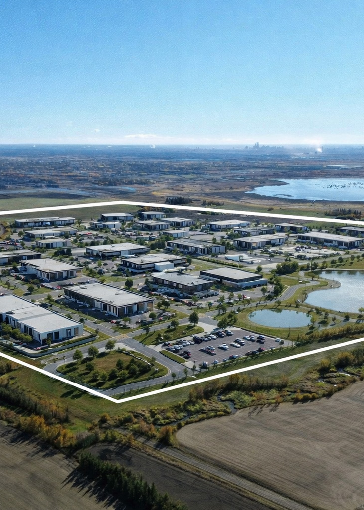 An AI rendering of a possible Lakeview development